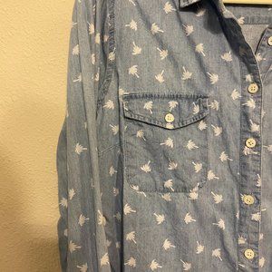Alexander Jordan Chambray Blouse